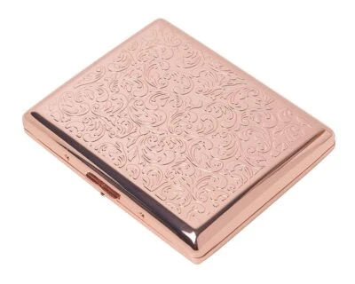 Klassisches Metall-Zigarettenetui/Kreditkartenetui - Damen- und Herrenetui tr... - Bild 1 von 4