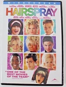 Hairspray DVD 2007 Movie WideScreen John Travolta Michelle Pfeiffer Musical - Picture 1 of 1