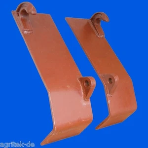 Anschweißplatten für Anbaugeräte Frontlader Industrielader Gabel Schaufel - Bild 1 von 3