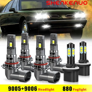 For Oldsmobile LSS 1996-1997 6X LED Headlight + Fog Light Bulbs Hi/Lo Beam Kit - Picture 1 of 19