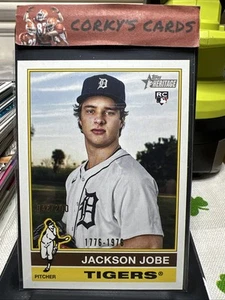 Topps Heritage Jackson Jobe (RC) 2025/200 Bicentenario #389 Tigres de Detroit - Imagen 1 de 2