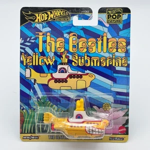 Hot Wheels Premium Retro Entertainment The Beatles Yellow Submarine POP CULTURE - Picture 1 of 6