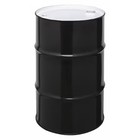 Zoro Select Cq3008 Closed Head Transport Drum, Steel, 30 Gal, Unlined, Black,
