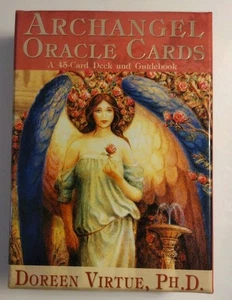 Archangel Oracle Cards 2004 45 Card Deck & Guidebook by Doreen Virtue Ph.D. VG+ - Picture 1 of 3