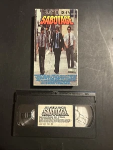 Beastie Boys Sabotage 1994 VHS Tape Capital Video - Picture 1 of 2