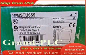 Schneider Electric HMISTU655 Touch Panel Screen 3.5” Color Terminal HMI - Picture 1 of 10