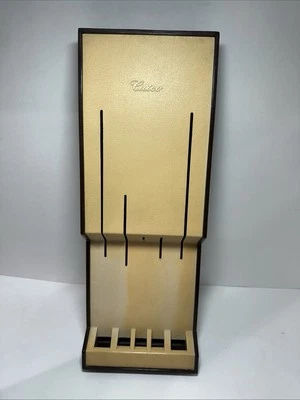Vintage Cutco Knife Holder 5 Slot for Drawer or Hanging F1744 17" x 6 1/4" - Image 1 of 4