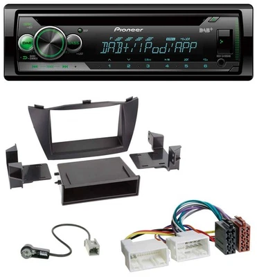 Pioneer USB MP3 DAB AUX CD Autoradio für Hyundai Tucson (2010-2015) - Bild 1 von 4