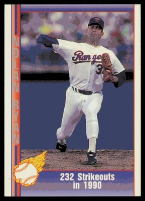 1991 Pacific Nolan Ryan Texas Express I #73 Nolan Ryan Texas Rangers - Image 1 of 2