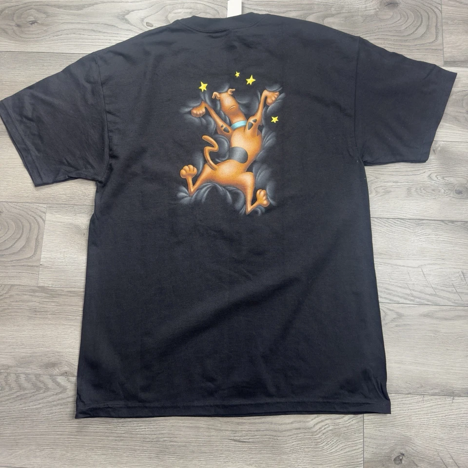 Vintage 90s Embossed  Scooby Doo T-Shirt XL Six Flags Brand New With Tags (Rare) - Image 1 of 4