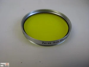 Zeiss Ikon Stuttgart Yellow Filter (355) S55 Yellow G 2x An Lens - Picture 1 of 3