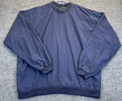 Sun Mountain Sports Men’s Large Navy Windbreaker Pullover Golf Jacket - Image 1 of 4