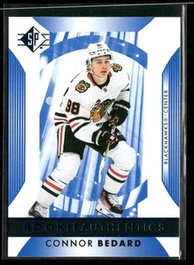 2023-24 Sp - Rookie Authentics Connor Bedard #101 azul (RC) - Imagen 1 de 2