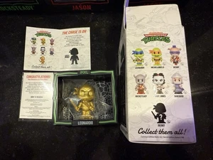 PIXL! Thrilljoy Nickelodeon TMNT GOLD Leonardo With Unclaimed Redemption Gift - Picture 1 of 4