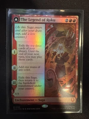The Legend of Roku 145 Mythic FOIL - MTG Avatar: The Last Airbender TLA NM - Image 1 of 2