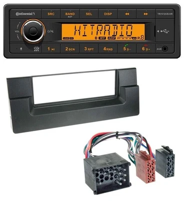 Continental MP3 Bluetooth AUX USB Autoradio für BMW 5er (E39) X5 (E53) Rundpin - Bild 1 von 4