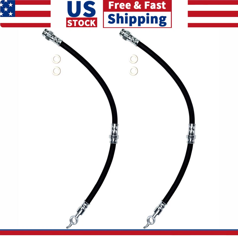 2x Manguera de freno delantera línea de freno para Ford Escort 1994 1995 1996 1997 Foto 1 de 4