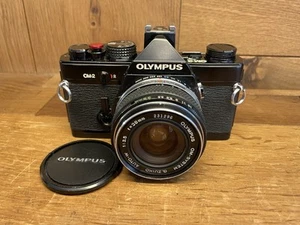 *CLA'd : Near Mint ++* Olympus OM-2 Black Film Camera Auto W 28mm F/3.5 From JPN - Picture 1 of 22