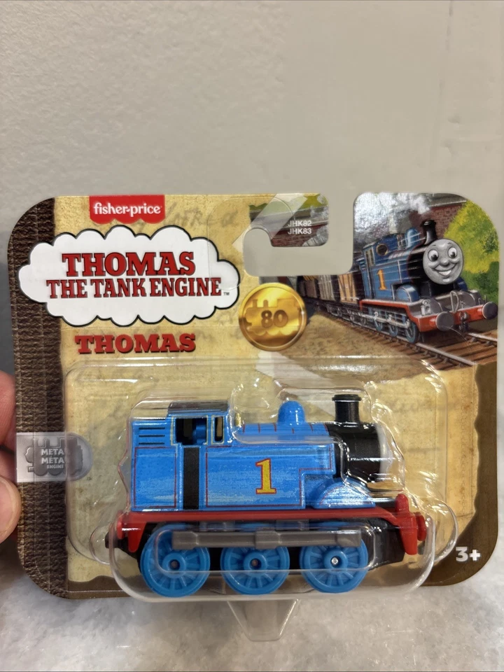 Fisher-Price Thomas The Tank Engine Metal Collection 80th Storybook Train Raro Foto 1 de 3
