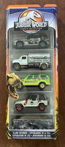 Matchbox Jurassic World Legacy Collection 5 Stück Set Island Explorers FXN78 2017 - Bild 1 von 12