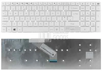 Teclado blanco Gateway NV55 NV55S02U NV57H50U NV57H43U NV57H22U NV57H26U Reino Unido Foto 1 de 2