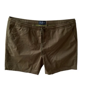Psycho Bunny Men’s XXXL Riviera Shorts 44 Waist 6 Inseam Leg Opening 26 Olive - Picture 1 of 9