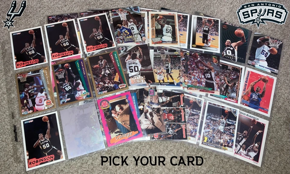 DAVID ROBINSON 🏀 YOU PICK ONE 🏀 1991 - 2022 basketball card single base insert - Image 1 of 1