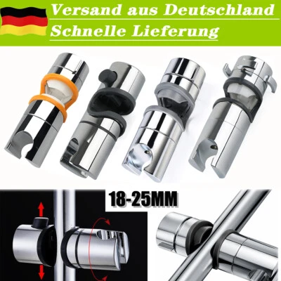 Handbrause Halterung Duschkopfhalter 19-25mm Verstell Brausehalter Wandhalterung - Bild 1 von 4