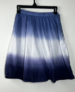 Crewcuts Girls Tie Dye Skirt Size Large Blue White Layered Flowy Lightweight - Picture 1 of 9
