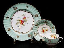  ROYAL WORCESTER Set Of Hand Painted Fruit Plat,Saucer & Tea cup by Horace Price
