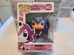 Funko Pop! Televisión Teen Titans Go! Figura Vinilo 603 RAVEN Nueva - Imagen 1 de 6