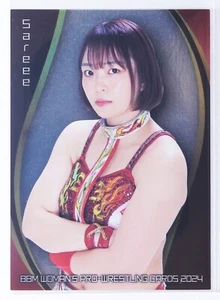 Sareee (SP04) - 2024 BBM Women's Pro-Wrestling Trading Holo Card - Picture 1 of 3