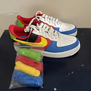 Men Size 7.5 - Nike Air Force 1 Low x UNO 50th Anniversary - Picture 1 of 6