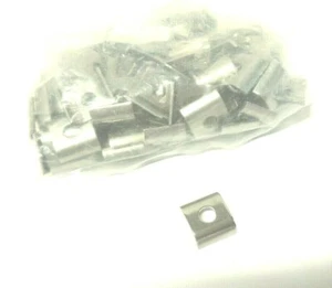 YOKE CLAMP 1/4" X 2 TUBE 304 Stainless Steel TECHLINE TLY4-2 100 PACK <790NW2 - Picture 1 of 2