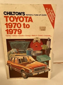 CHILTON'S REPAIR GUIDE FOR TOYOTA 1970-1979 - Bild 1 von 6