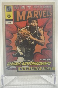 2021-22 Donruss Net Marvels Giannis Antetokounmpo Press Proof #9 Milwaukee Bucks