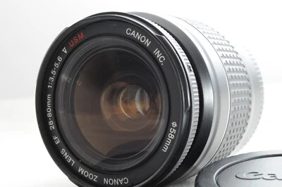 [Near Mint] Canon EF 28-80mm F/3.5-5.6 V USM Zoom Lens Black 3610851 From Japan - Image 1 of 4