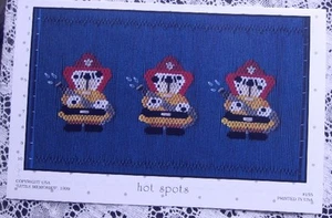 ~ LITTLE MEMORIES SEWING HOT SPOTS HEIRLOOM SEWING SMOCKING DESIGN PLATE ~ - Picture 1 of 1