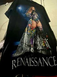 Remake Beyonce Renaissance Tour short sleeve black color shirt KV31041 - Picture 1 of 2