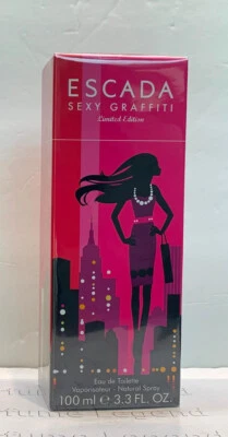 ESCADA SEXY GRAFFITI EDICIÓN LIMITADA PARA MUJER 3,3 FL.OZ EDT SPRAY SELLADO S2521 Foto 1 de 3