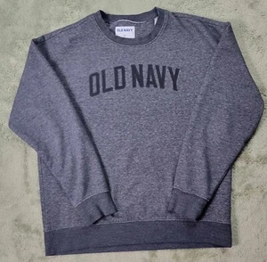 Old Navy Logo Sweatshirt Medium Pullover Rundhals Langarm - Bild 1 von 8