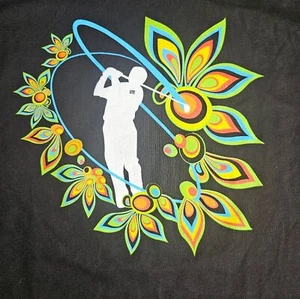 Loudmouth Golf Tshirt Schwarz Herren XXL Shagadellic - Bild 1 von 7
