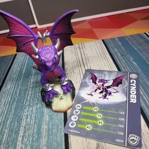 Skylanders Giants CYNDER 85000888 Game Figure Orange Base Series 2 With CARD - Picture 1 of 6