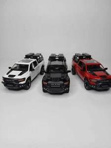 1:32 Dodge Ram 1000 Trx Mammoth Pickup Model, Alloy, Sound, Light, Pull Back Toy - Picture 1 of 5