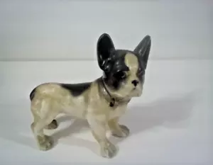 Porzellan Boston Terrier Figur Hund Vintage Welpe Midcentury Keramik - Bild 1 von 7