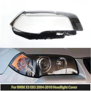 For BMW X3 E83 2004-2010 Right Side Headlight Lens Shell Cover Replacement Glass - Picture 1 of 2