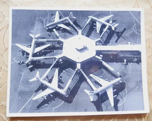 25X20 VINTAGE PHOTO PHOTOGRAPH UNITED STATES AMERICA S. FRANCISCO AIRPORT AIR - Picture 1 of 2