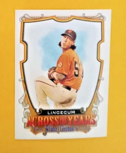 2013 Topps Allen & Ginter's Across The Years #ATY-TL TIM LINCECUM Giants - Picture 1 of 3