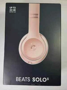 Beats Solo 3 Solo3 Wireless On-Ear Bluetooth Headphones MX442LL/A - Rose Pink - Picture 1 of 6