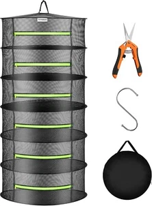 VIVOSUN 6-Layer Trockennetz Kräutertrockner Dörrnetz Trocknungsnetz Kräuternetz - Bild 1 von 7